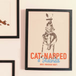 Cat-Napped Funny Cat Pun Kangaroo Weirdcore Poster<br><div class="desc">Get ready to chuckle with our punny and oddly specific 'Cat-napped & Adored' shirt! This weirdcore masterpiece features a kangaroo cuddling a cat—a purr-fectly cute and punny combo. Our shirts go hard on humor, making them a must-have for anyone who loves a good laugh and appreciates the uniqueness. Embrace the...</div>