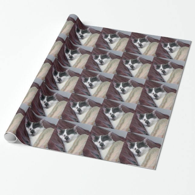 Cat Napping Geschenkpapier (Ungerollt)