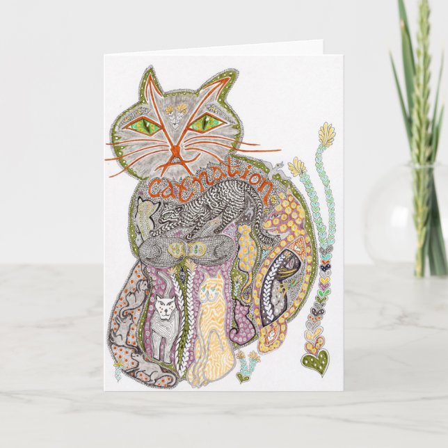 Cat Nation Card Karte (Vorderseite)