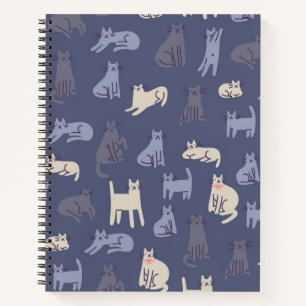 Cat Nickerchen ChorNotebook Notizbuch