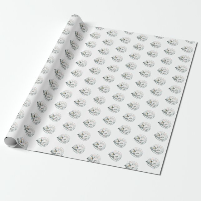 Cat Nickerchen Geschenkpapier (Ungerollt)