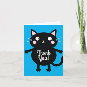 Cat Niedlich Kitty Kid's Geburtstagsparty Thema Karte