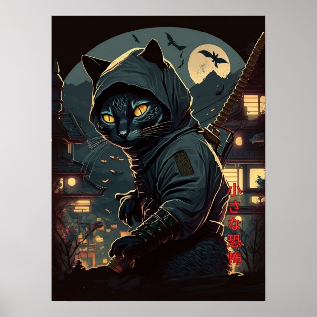 Cat Ninja - Little Terror Poster (Vorne)