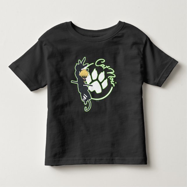 Cat Noir Abzeichen Kleinkind T-shirt (Vorderseite)