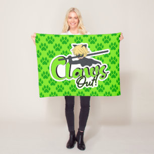 Cat Noir Aus! Fleecedecke