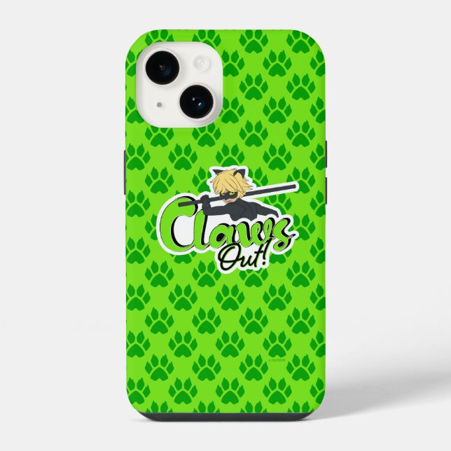 Cat Noir | Aus! iPhone Hülle (Rückseite)