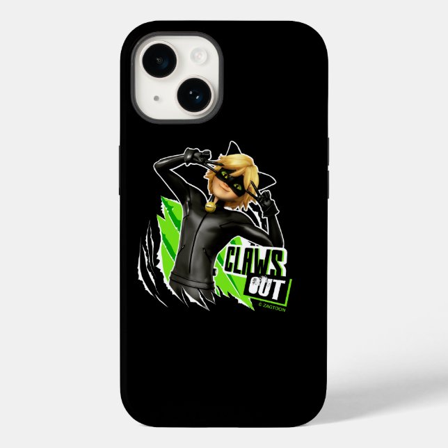 Cat Noir | Claws Out Graphic Case-Mate iPhone Hülle (Rückseite)