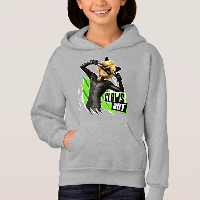 Cat Noir | Claws Out Graphic Hoodie (Vorderseite)