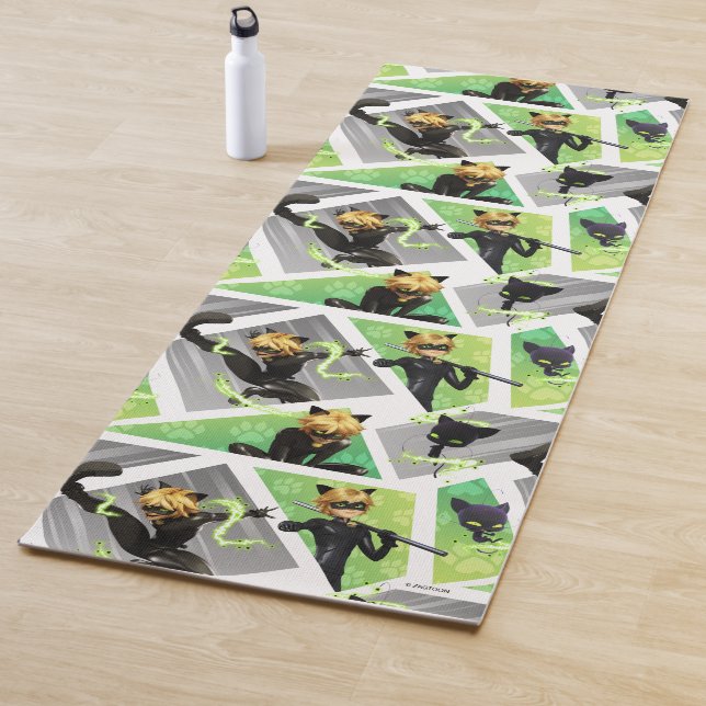 Cat Noir & Plagg Muster Yogamatte (Beispiel)