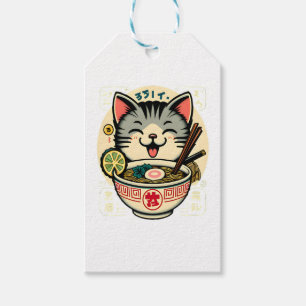 Cat Noodle Japanischer Anime ga Kawaii Cat Geschenkanhänger