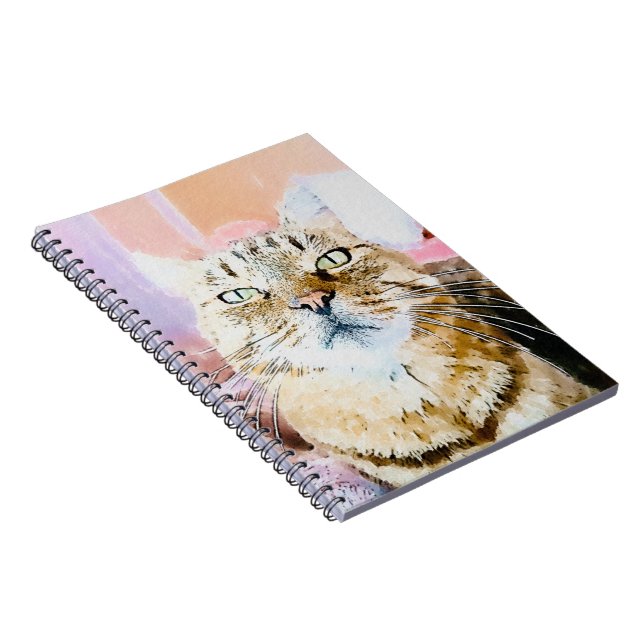 Cat-Notebook - Funktion für Hinweise, Ideen und Sk Notizblock (Rechte Seite)