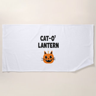 Cat-O'-Lantern 3 Strandtuch