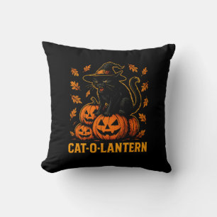 CAT-O-LANTERN KISSEN