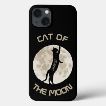 Cat Of The Moon Personalize name