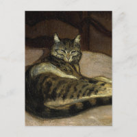 "Cat on a Chairs" von Theophile Steinlen