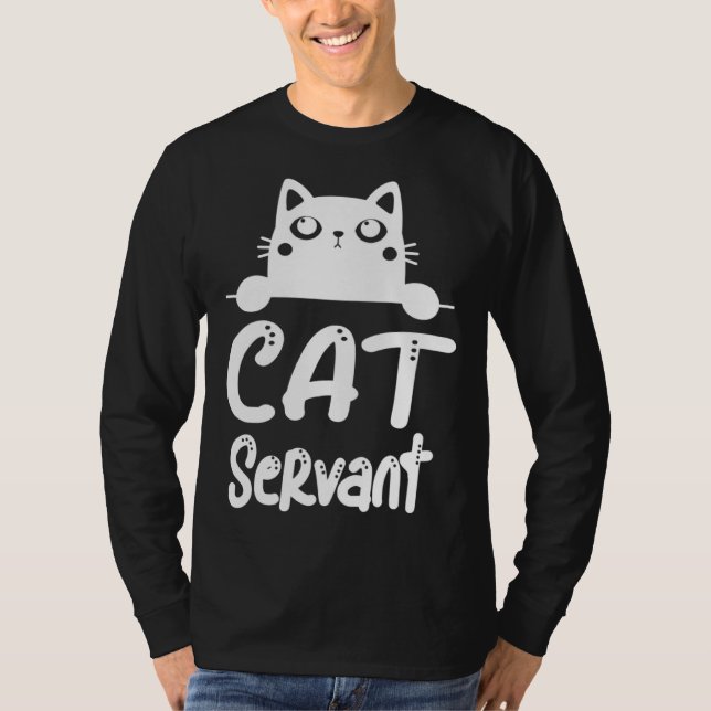 Cat operation  cat owner motif T-Shirt (Vorderseite)