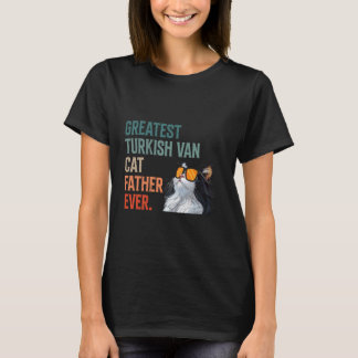 Cat Owner BESTE TÜRKISCHE VAN VATER JE Funny T-Shirt