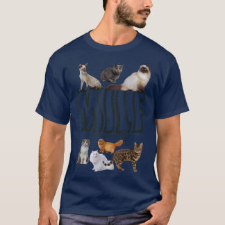 Cat Owner MILF Man I Liebe Felines T-Shirt