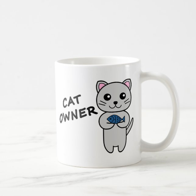 CAT OWNER Tasse (Rechts)