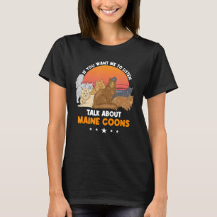 Cat Owner Zitat über Maine Coons T-Shirt