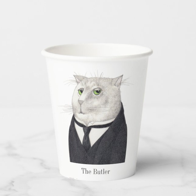 CAT-Papierzwischenlager Pappbecher (Vorderseite)