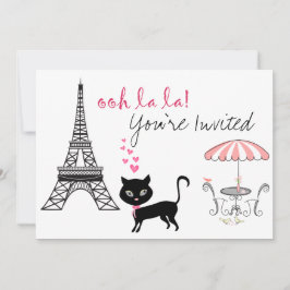 Cat Paris Einladung zum Geburtstag