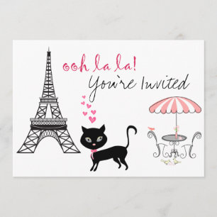 Cat Paris Einladung zum Geburtstag