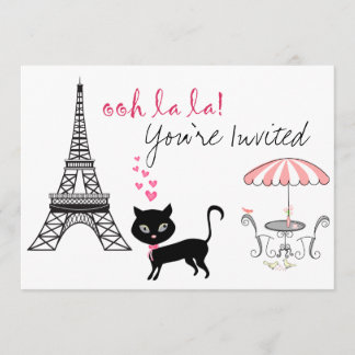Cat Paris Einladung zum Geburtstag