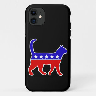 Cat Party Logo Feline Politics Grosses Party von M Case-Mate iPhone Hülle