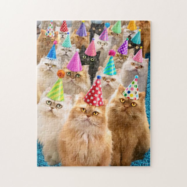 Cat Party Puzzle (Vertikal)