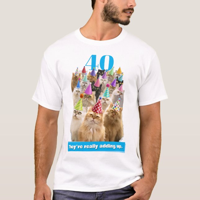 Cat Party T-Shirt (Vorderseite)