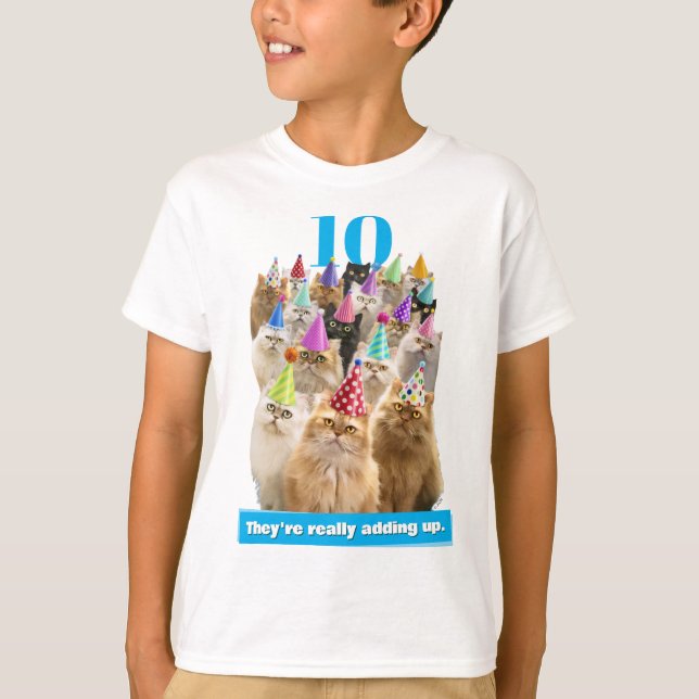 Cat Party T-Shirt (Vorderseite)