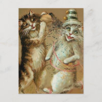 "Cat Party with Confetti" von Maurice Boulanger