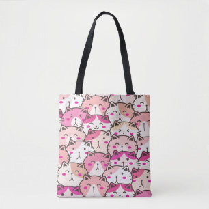 Cat Pattern Funny farbenfrohe Haustiere Tiere