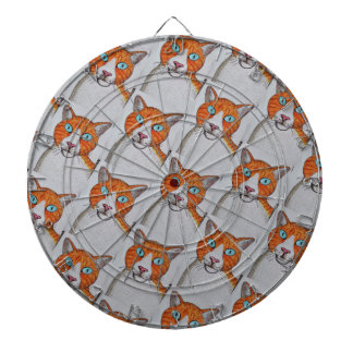 Cat patterned Dartboard Dartscheibe