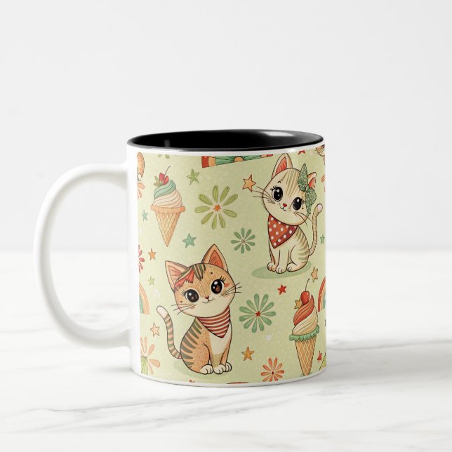 Cat Pattron Tasse (Links)
