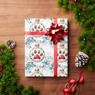 Cat PAW für Weihnachten Geschenkpapier