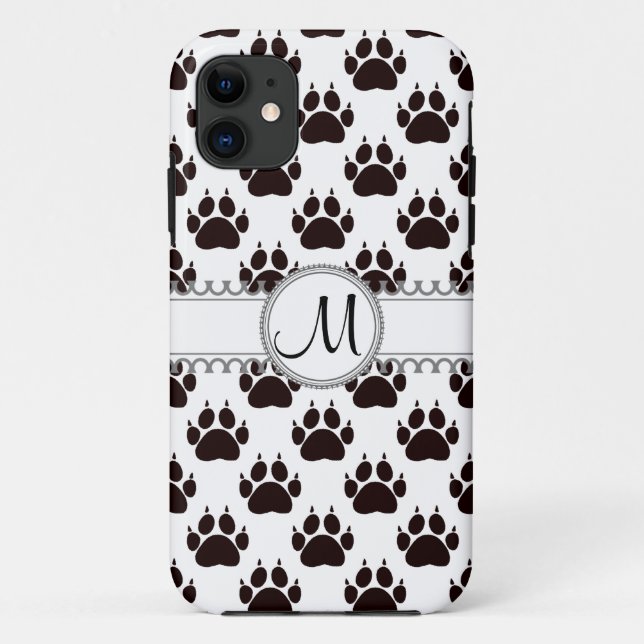 Cat Paw Prints Case-Mate iPhone Hülle (Rückseite)