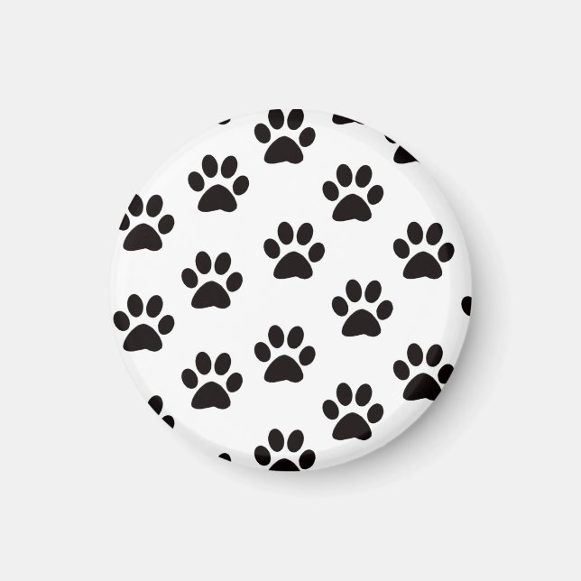 Cat Paw Prints Magnet (Vorne)