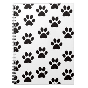 Cat Paw Prints Notebook Notizblock