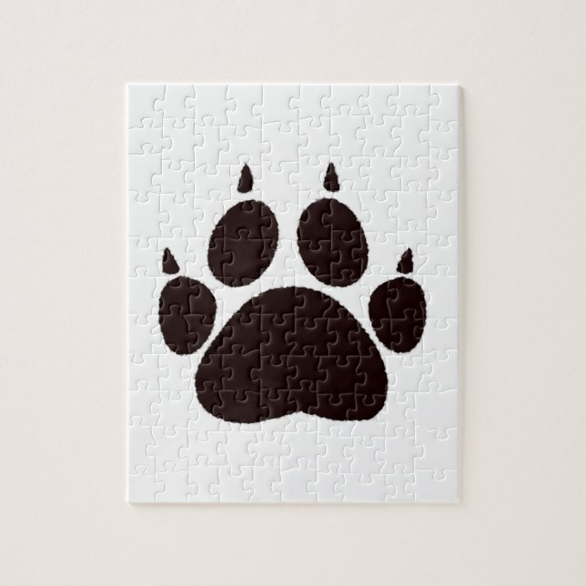 Cat Paw Prints Puzzle (Vertikal)