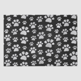 Cat Paw Prints Seidenpapier