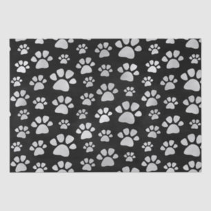 Cat Paw Prints Seidenpapier