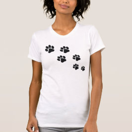 Cat Paw Prints T-Shirt