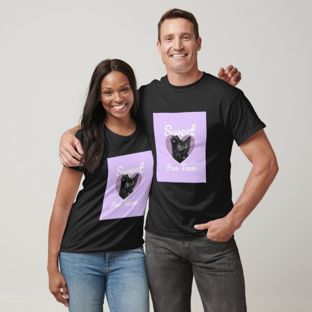 Cat Paw Team: Feline Fan Club T - Shirt (Unisex)