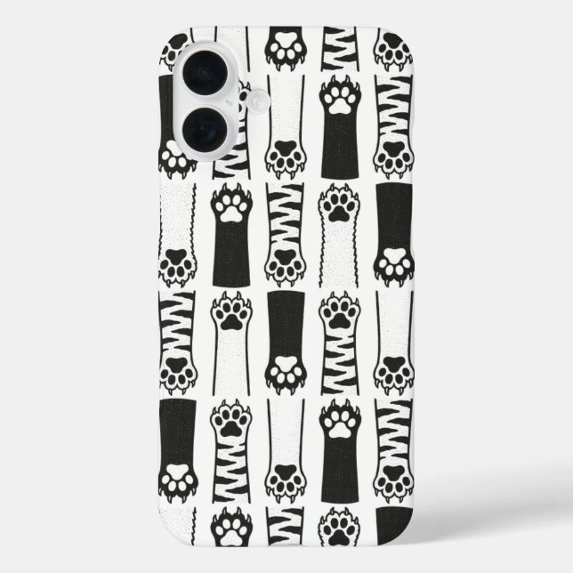 Cat Paws Case-Mate iPhone Hülle (Rückseite)