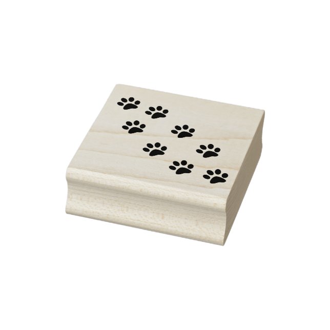Cat Paws Muster Niedlich Gummistempel (Stempel)