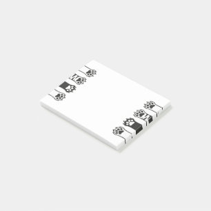 Cat Paws Post-it Klebezettel