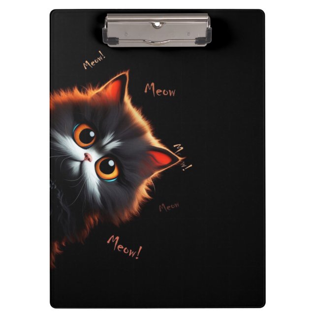 Cat Peak Klemmbrett (Vorderseite)