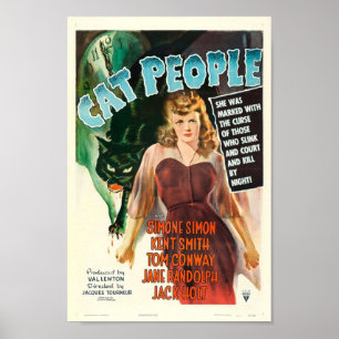 Cat People Poster